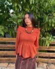 Blusa Mandarina
